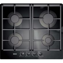 Bosch PHG106FEU Built In Black gas hob