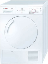 Bosch WTE8430SGB Freestanding Silver condenser tumble dryer