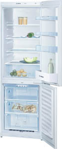 Bosch KGV36V10GB Freestanding White fridge freezer