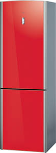 Bosch KGH36S52GB Freestanding Red fridge freezer