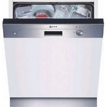 Neff S44E43N0GB Built In Stainless steel 600mm semi Integrated dishwasher