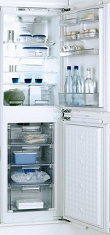 Neff K9724X4GB Built In integrated frost free fridge freezer